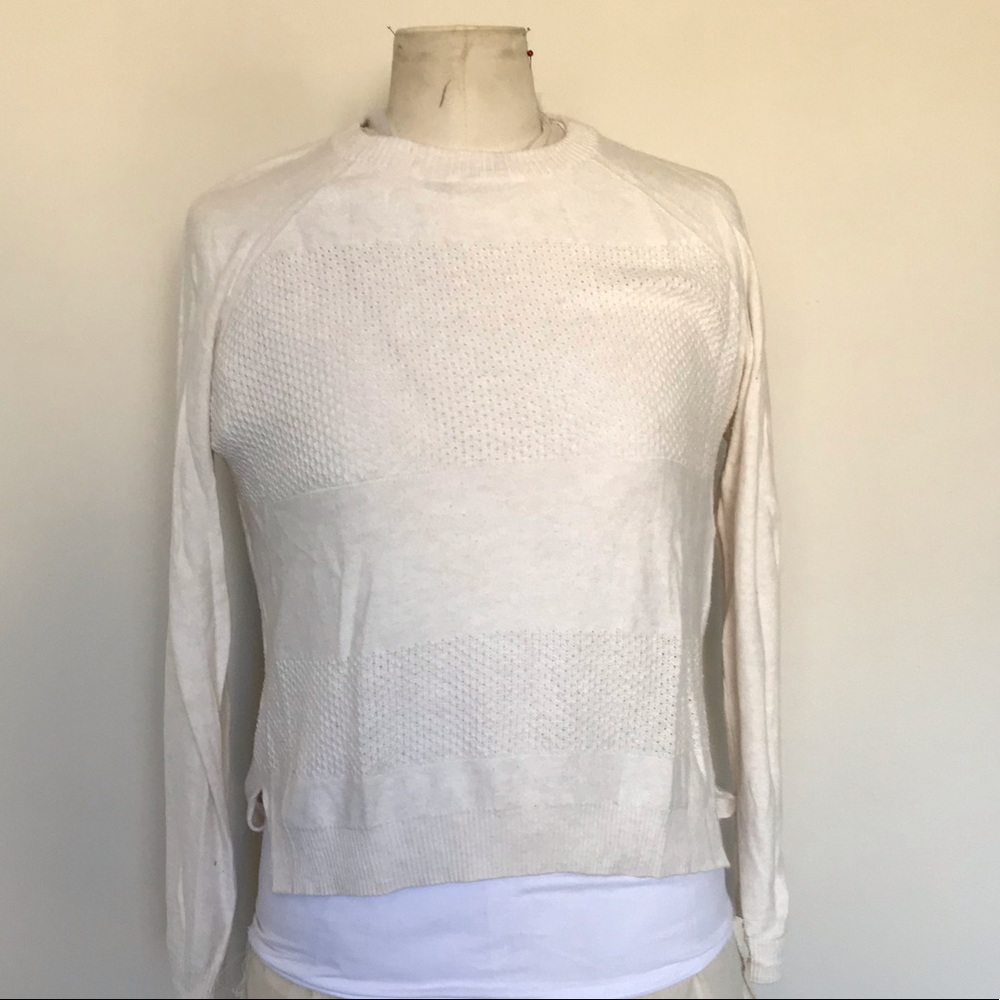 Plenty cream coloured sweater